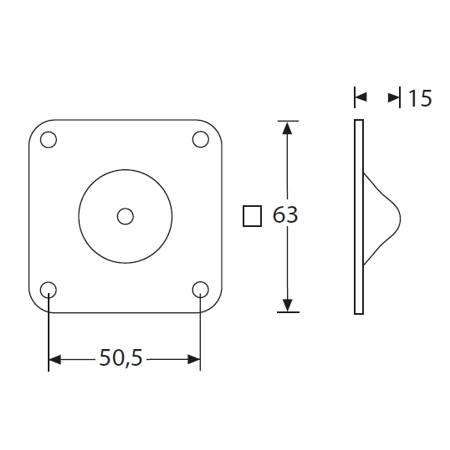 Nóżka 4937  Adam Hall