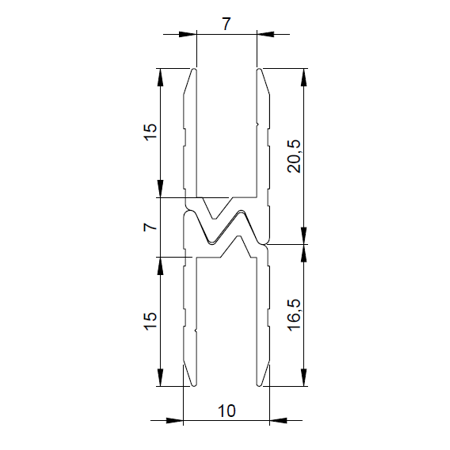 Profil 6102  Adam Hall